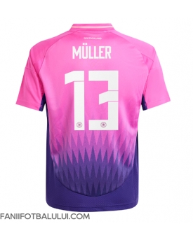 Germania Thomas Muller #13 Tricou Fotbal Replică European 2024 Barbati Deplasare